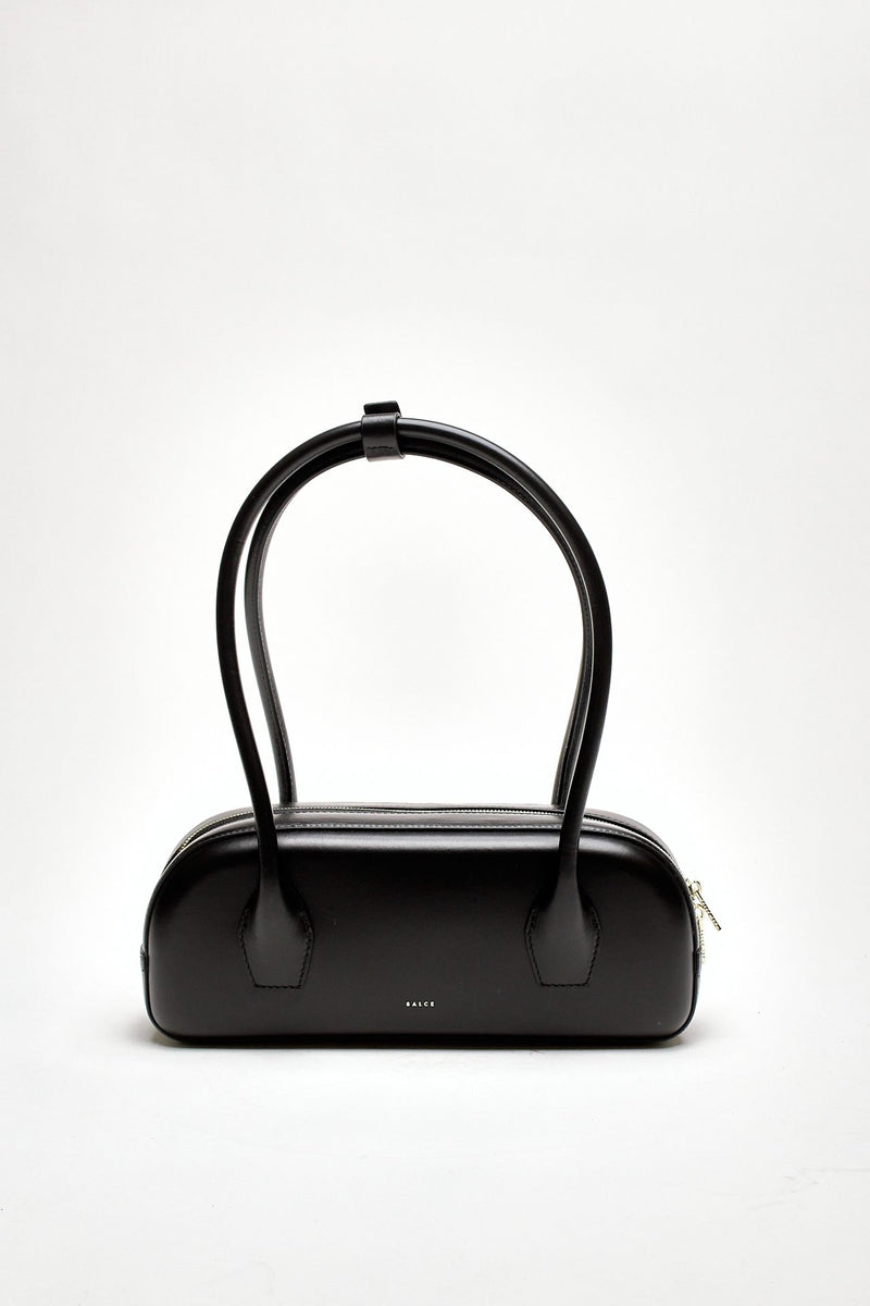 Borsa BIANCA ONE TONE in pelle nero women Salce - 1