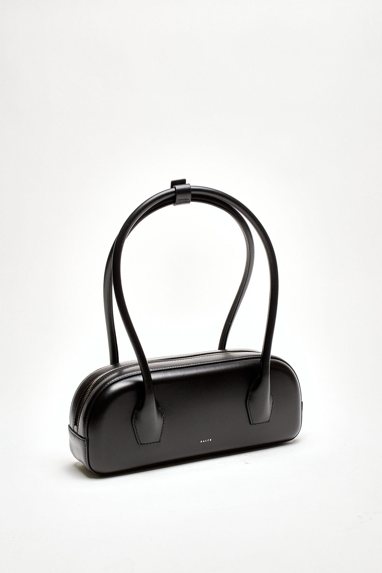 Borsa BIANCA ONE TONE in pelle nero women Salce - 2