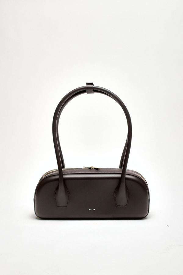 Borsa BIANCA ONE TONE in pelle chocolate women Salce