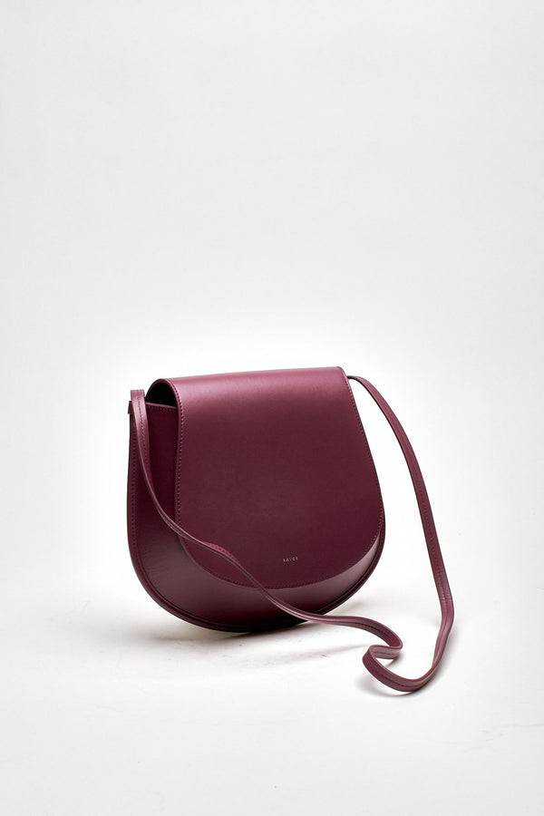 Borsa DEVA ONE TONE in pelle burgundy women Salce