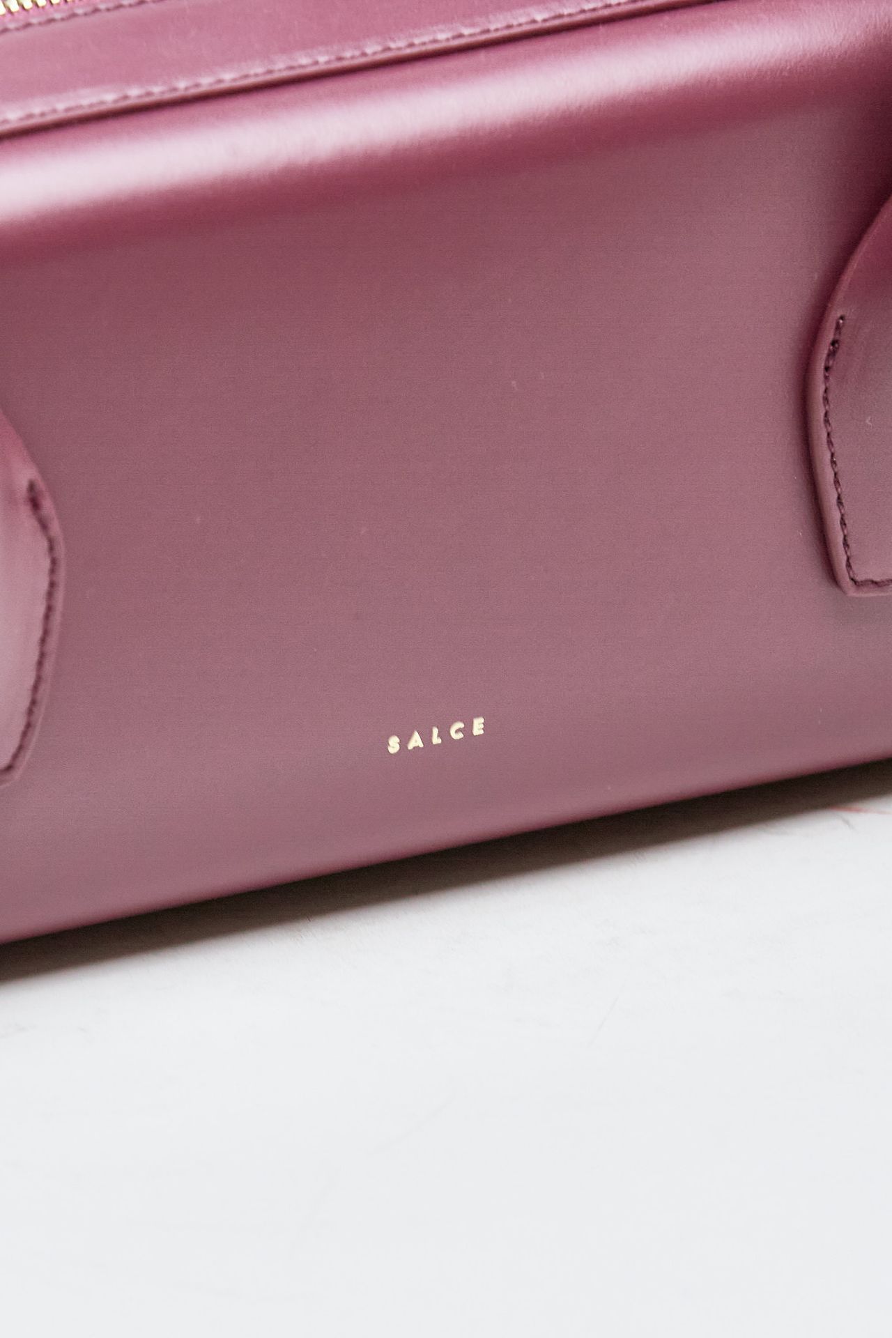 Borsa BIANCA ONE TONE in pelle burgundy women Salce - 4