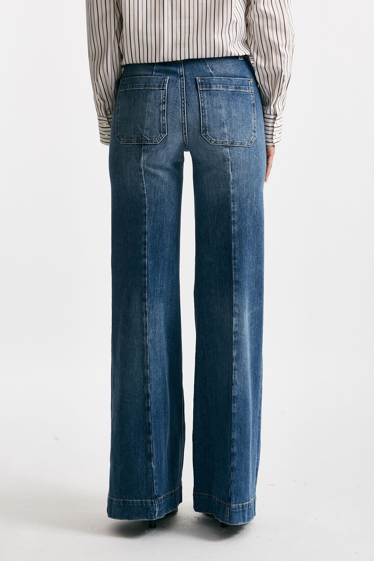 Jeans JANE flare in denim women Seafarer - 3