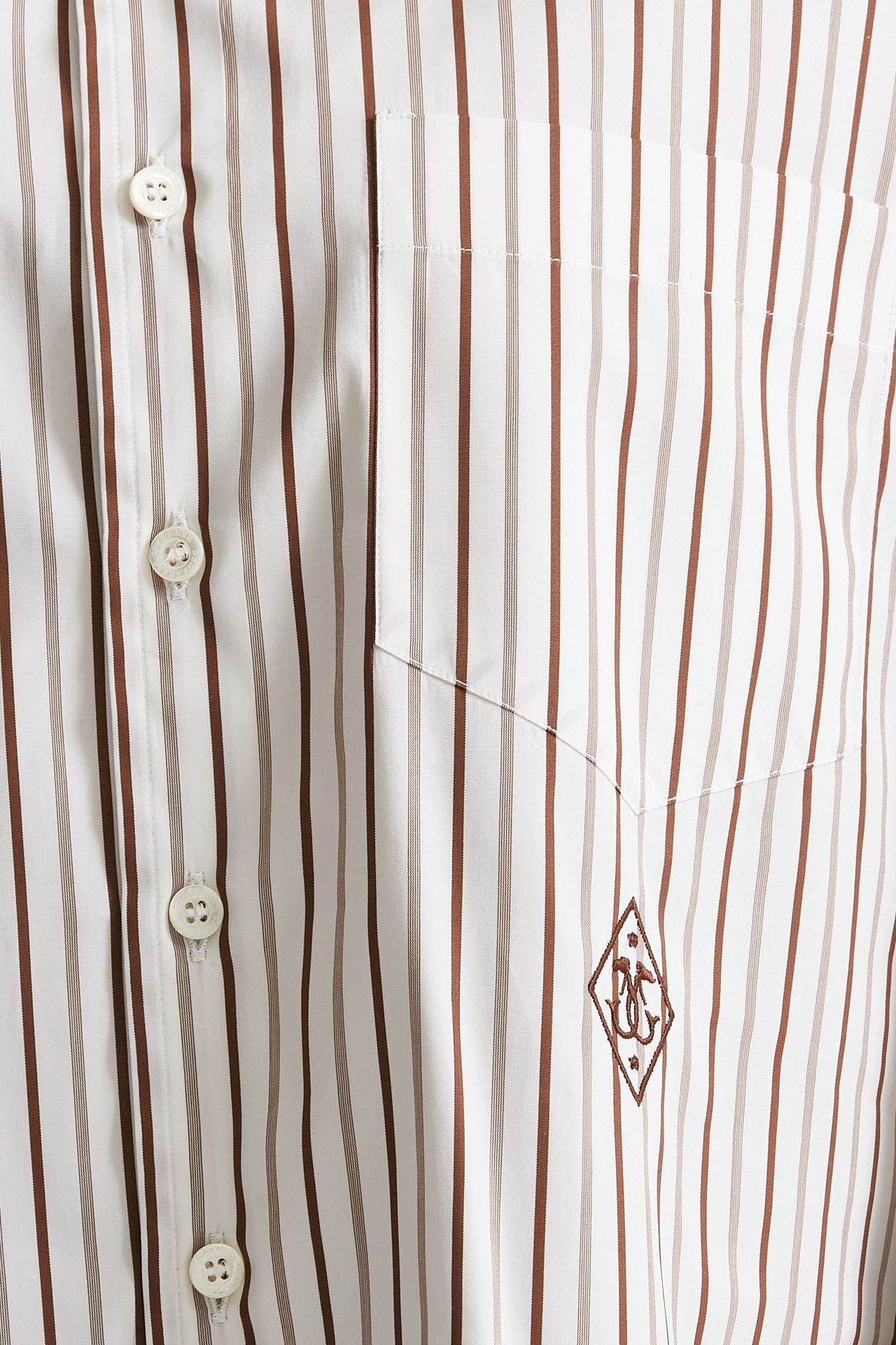 Camicia over bianca rigata women Seafarer - 6