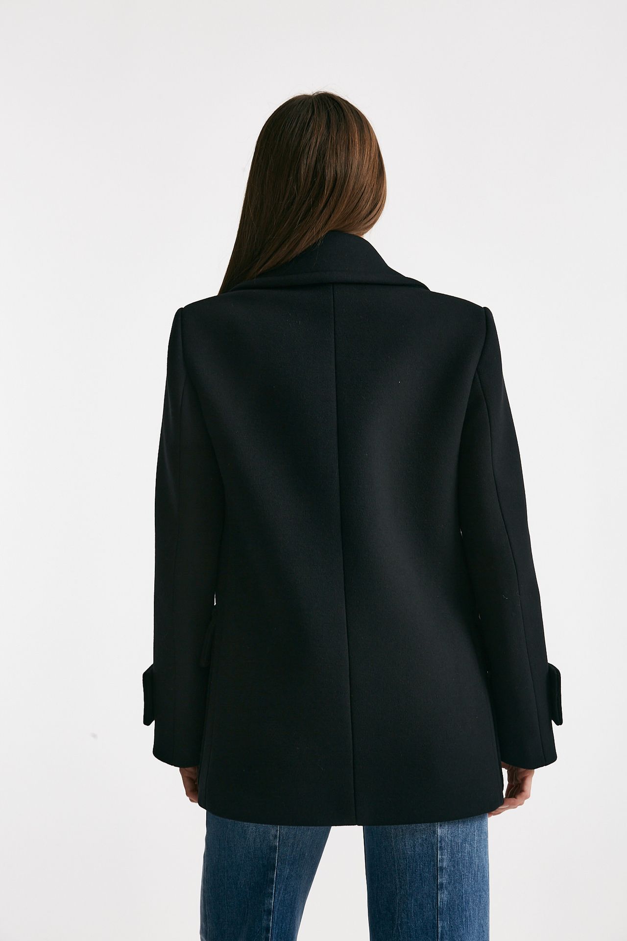 Caban doppiopetto nero women Seafarer - 3