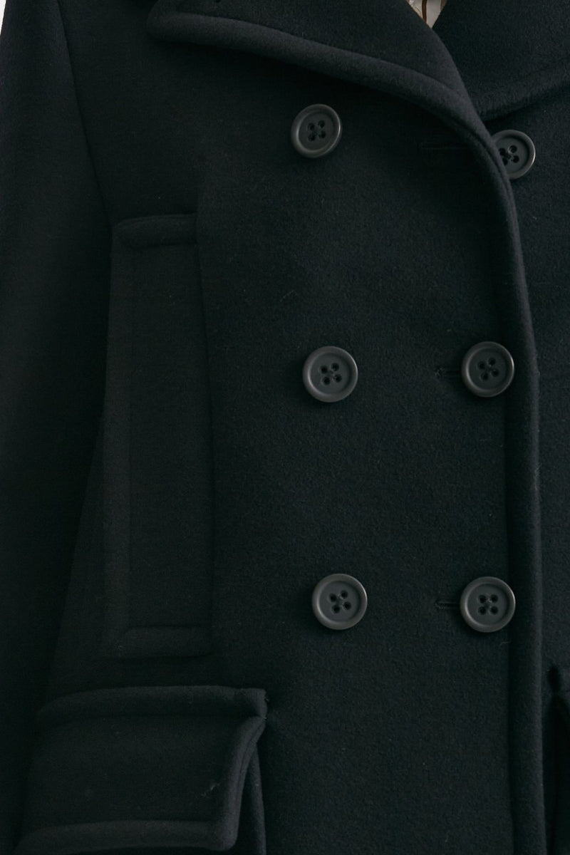 Caban doppiopetto nero women Seafarer - 5