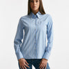 Camicia rigata azzurra e bianca women Seafarer - 6