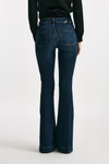 Jeans flare DELPHINE vita regolare women Seafarer - 3
