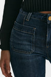 Jeans flare DELPHINE vita regolare women Seafarer - 6