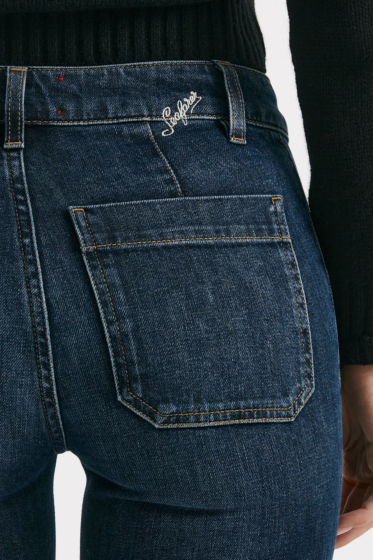 Jeans flare DELPHINE vita regolare women Seafarer - 7