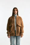 Bomber over cammello women Seafarer - 2
