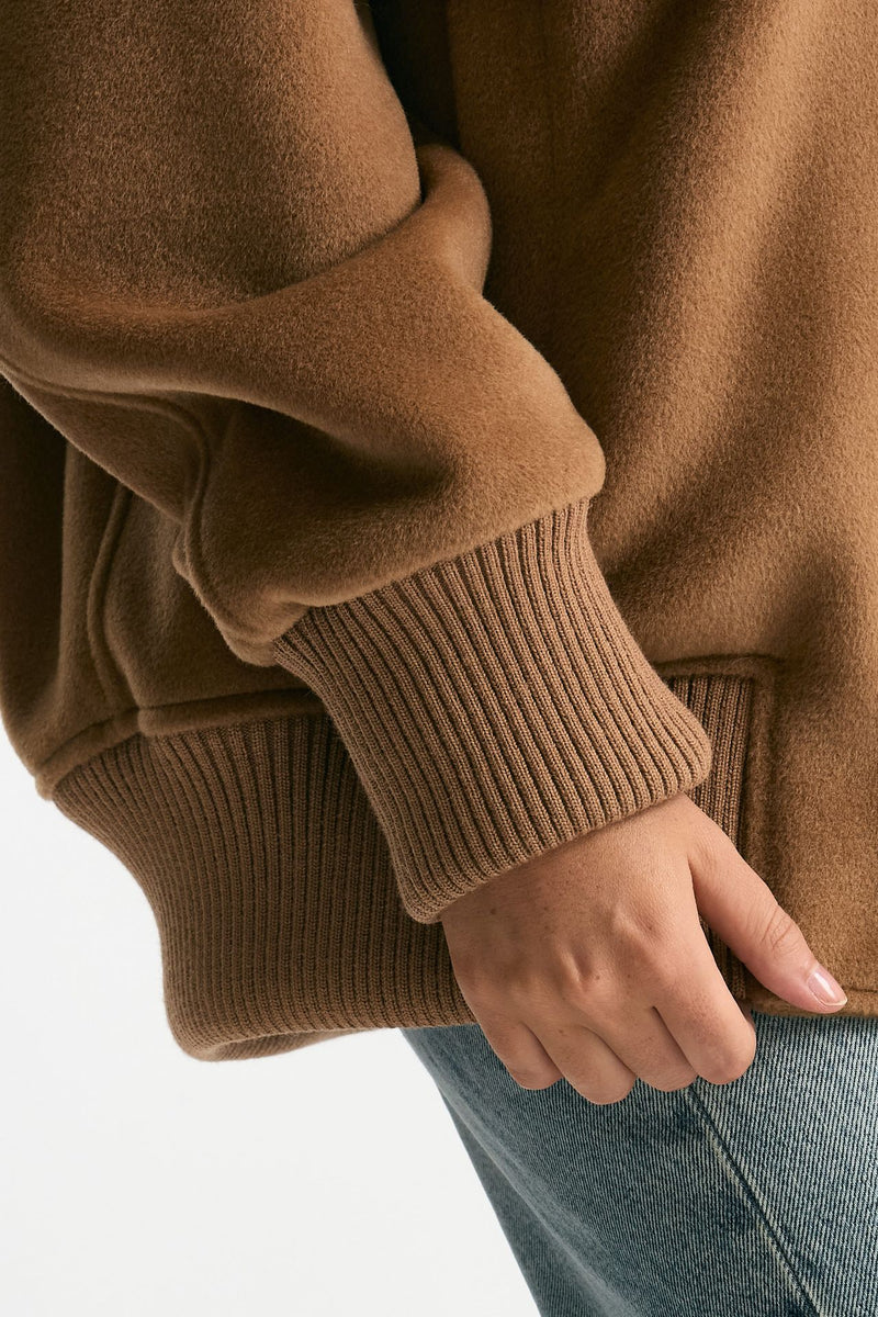 Bomber over cammello women Seafarer - 6