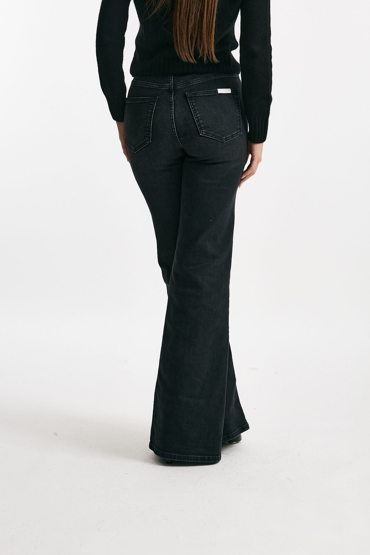 Jeans flare ORNELLA nero women Siviglia - 3