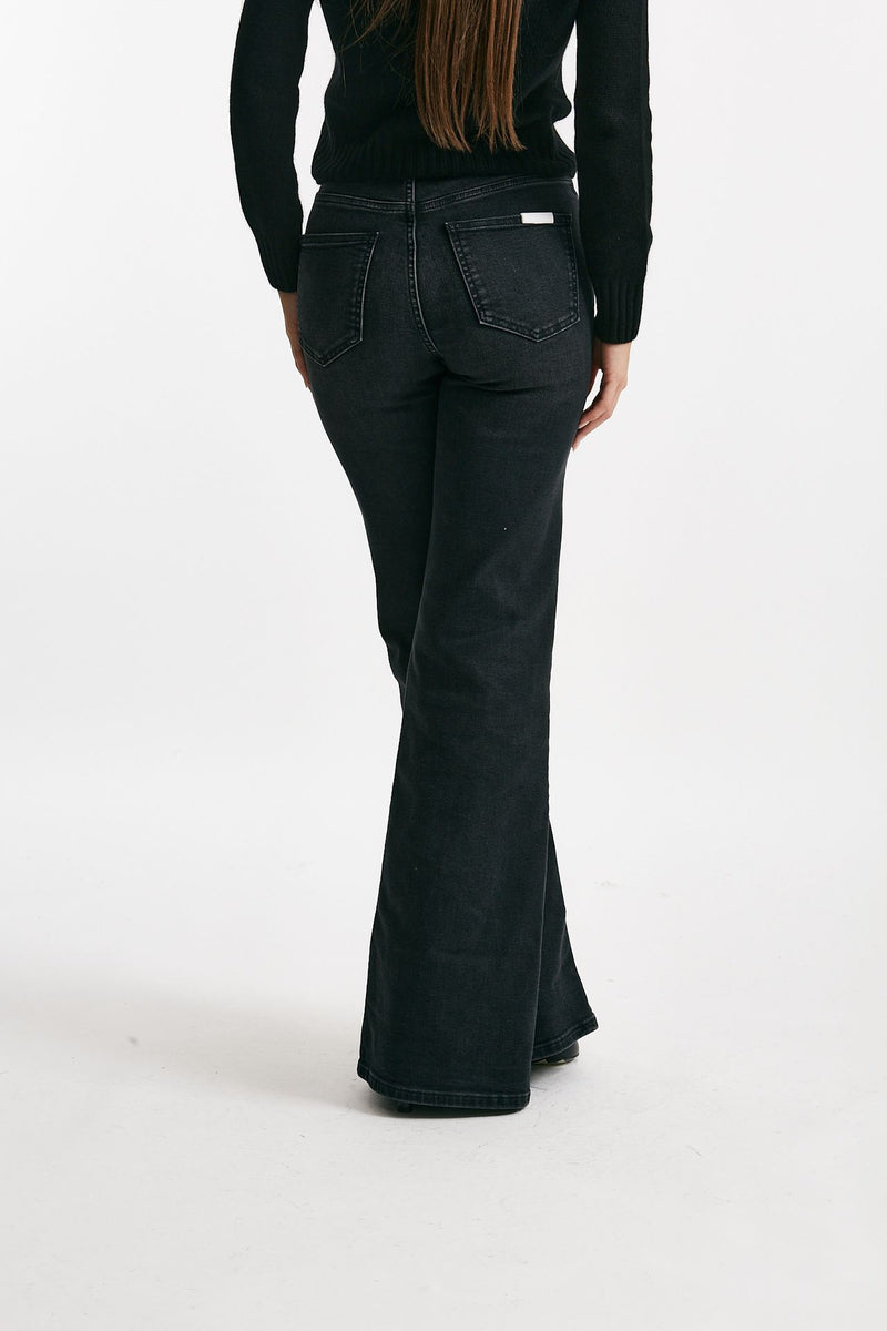 Jeans flare ORNELLA nero women Siviglia - 3