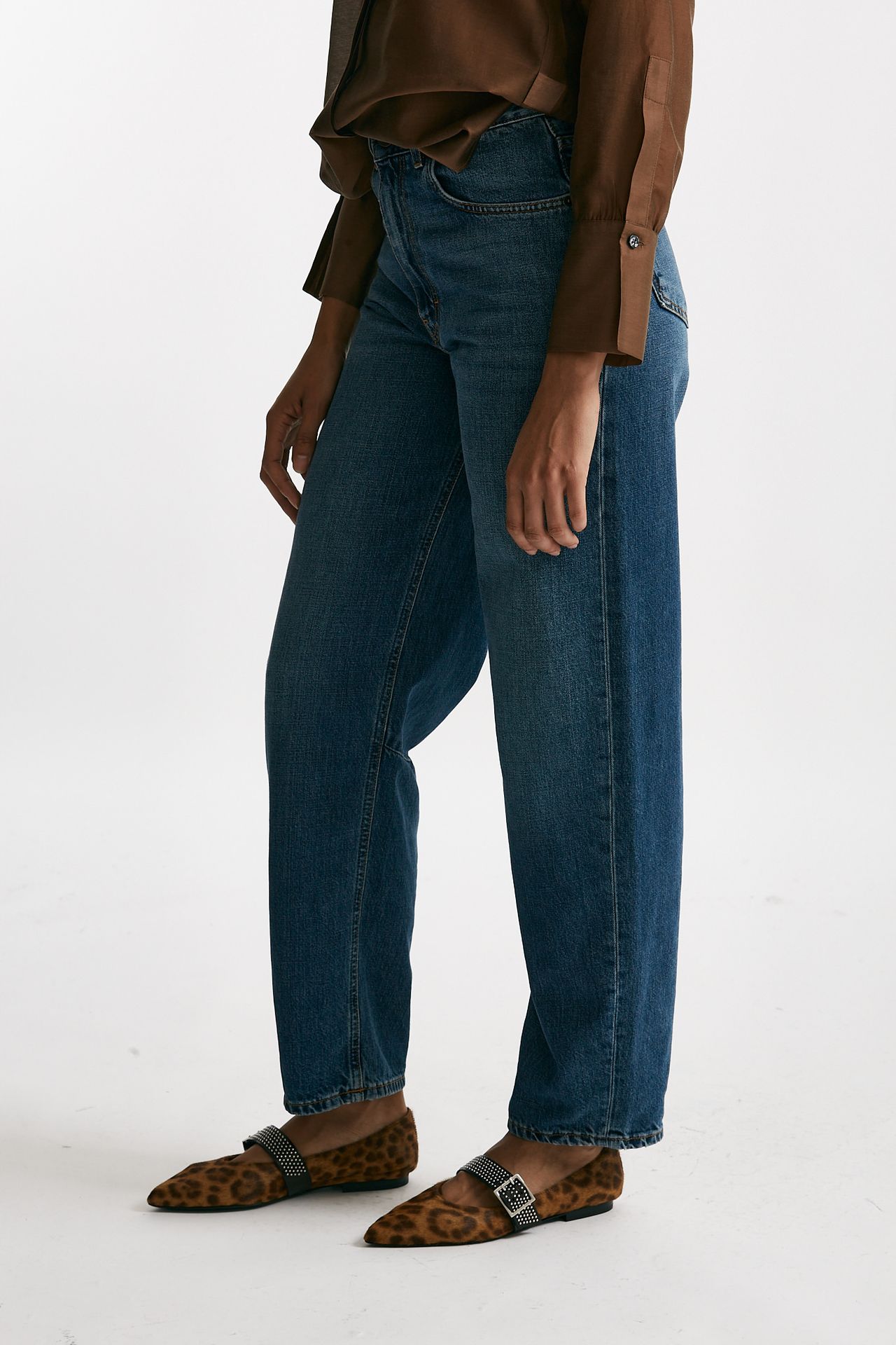 Jeans carrot vita alta women Siviglia - 5