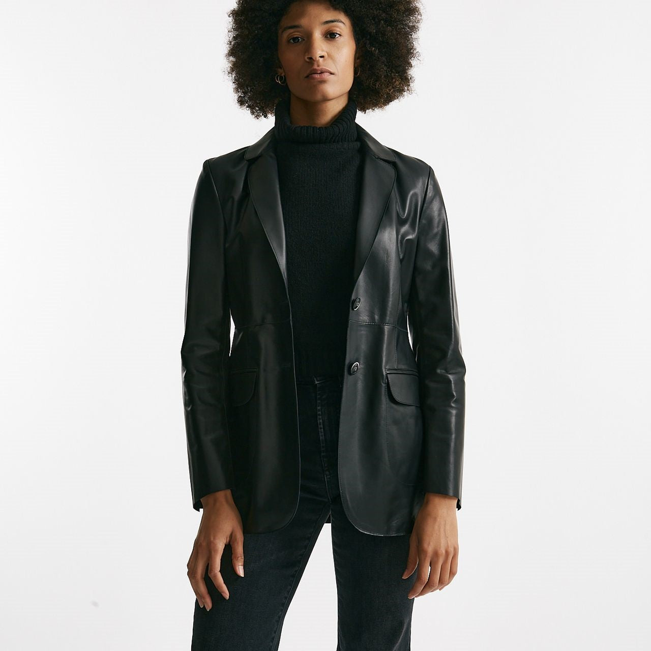 Giacca in vera pelle nero women Myskin - 8