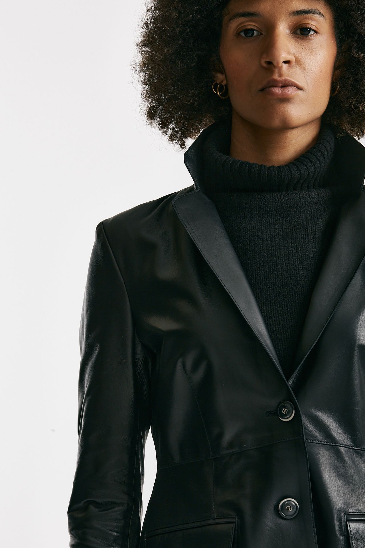 Giacca in vera pelle nero women Myskin - 6
