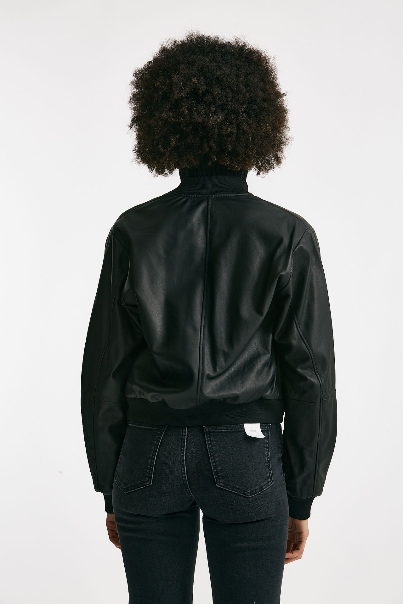 Bomber in pelle nero women Myskin - 3