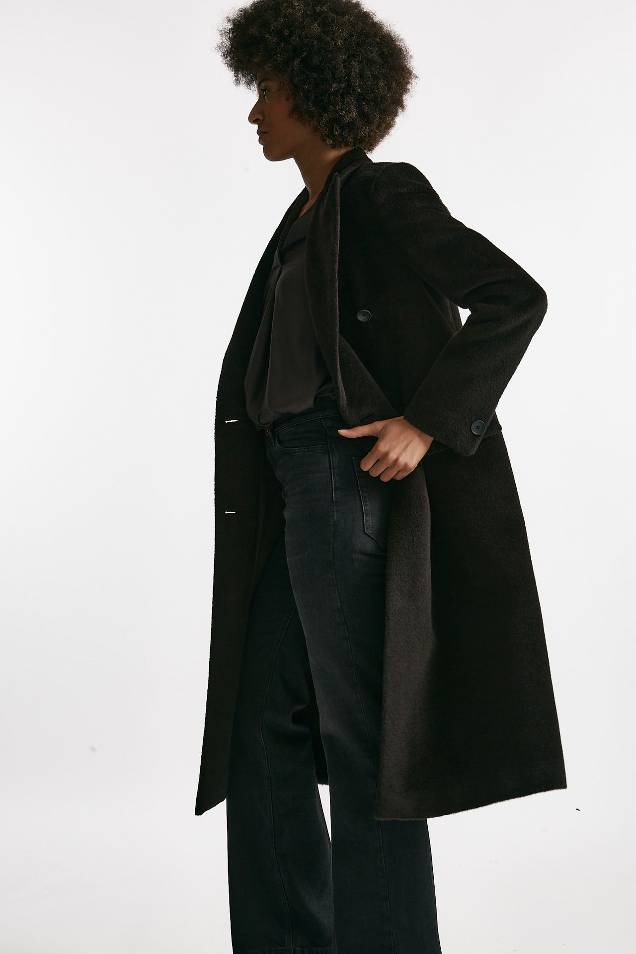 Cappotto lungo JOLE in alpaca e lana women Tagliatore - 1