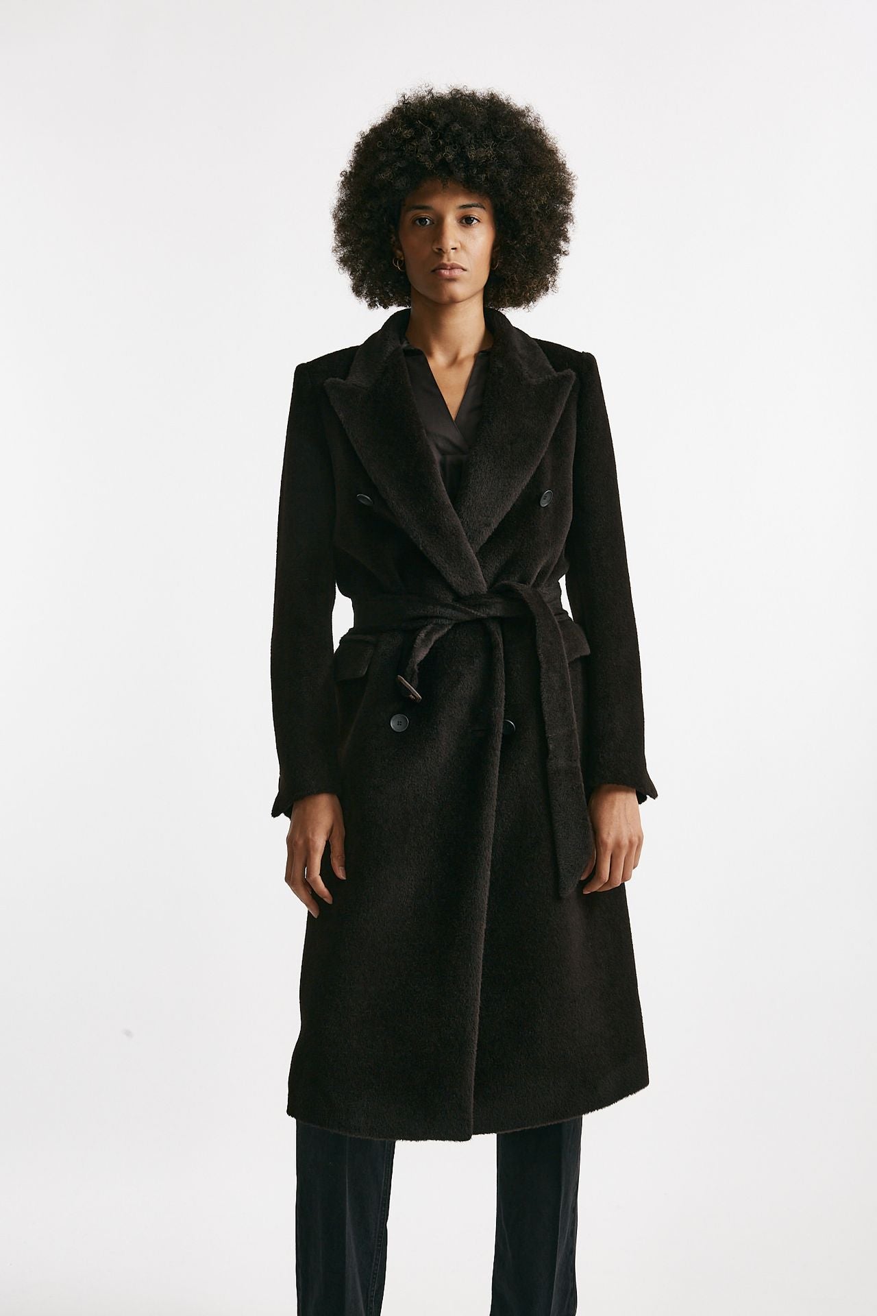 Cappotto lungo JOLE in alpaca e lana women Tagliatore - 6