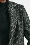 Cappotto monopetto AMANDA spigato women Tagliatore - 6