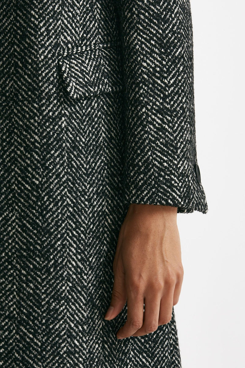 Cappotto monopetto AMANDA spigato women Tagliatore - 7