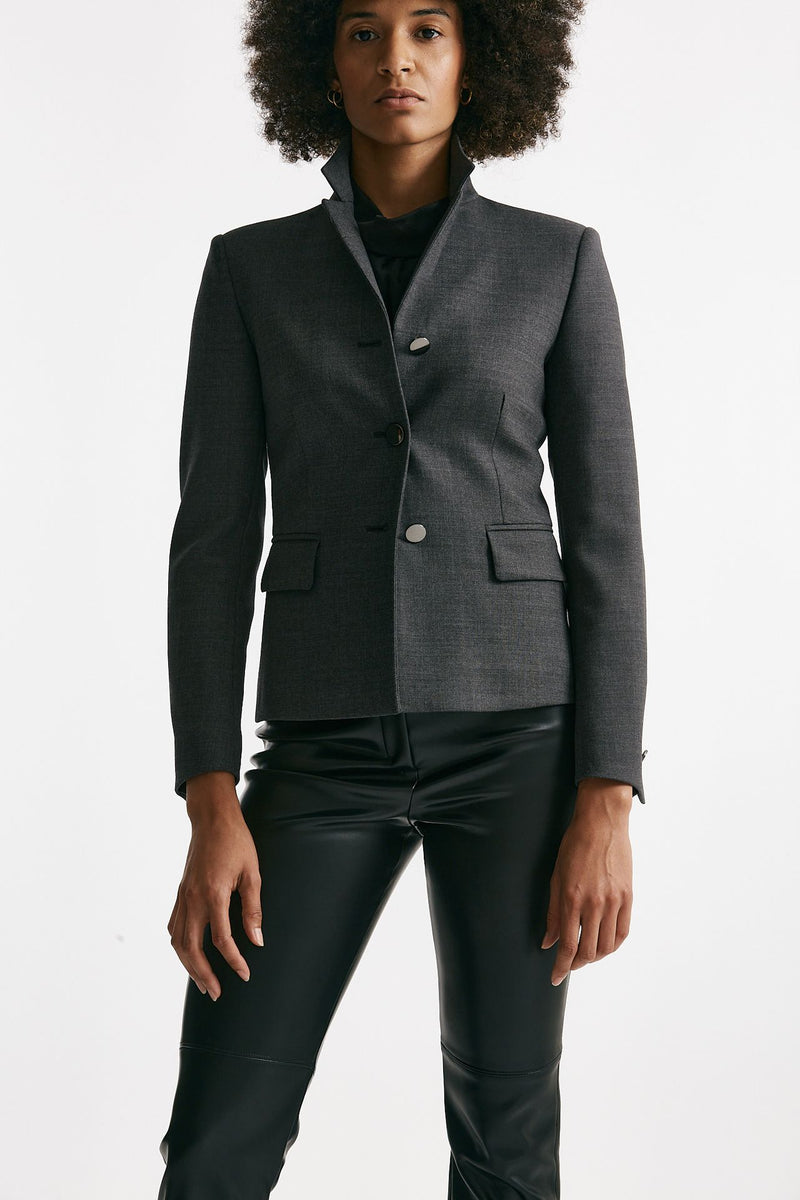 Giacca crop DARLA antracite women Tagliatore - 2