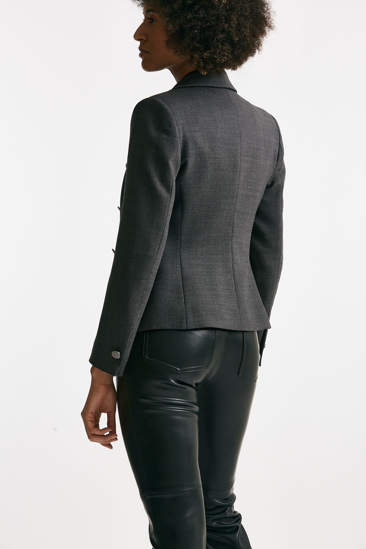 Giacca crop DARLA antracite women Tagliatore - 5