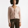 Maglia cardigan crop rosa women Tagliatore - 6