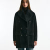 Cappotto over LILIAN in alpaca e lana nero women Tagliatore - 10