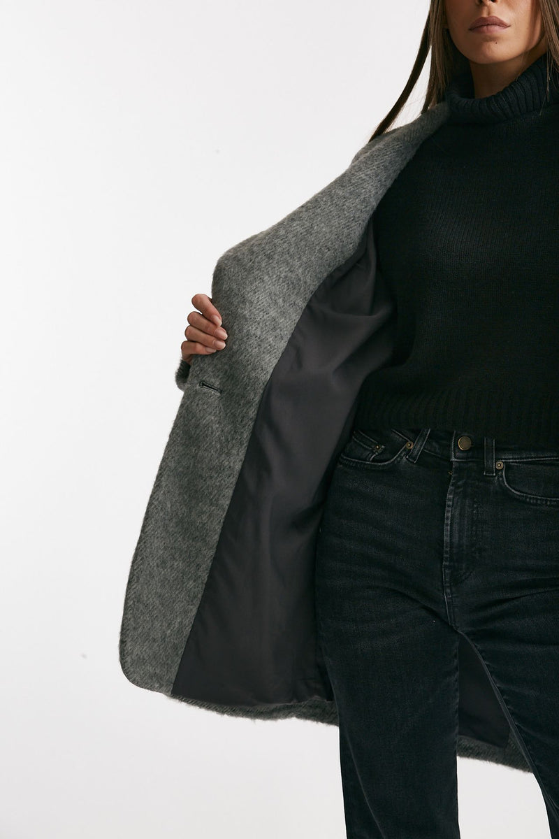 Blazer over grigio women The andamane - 6