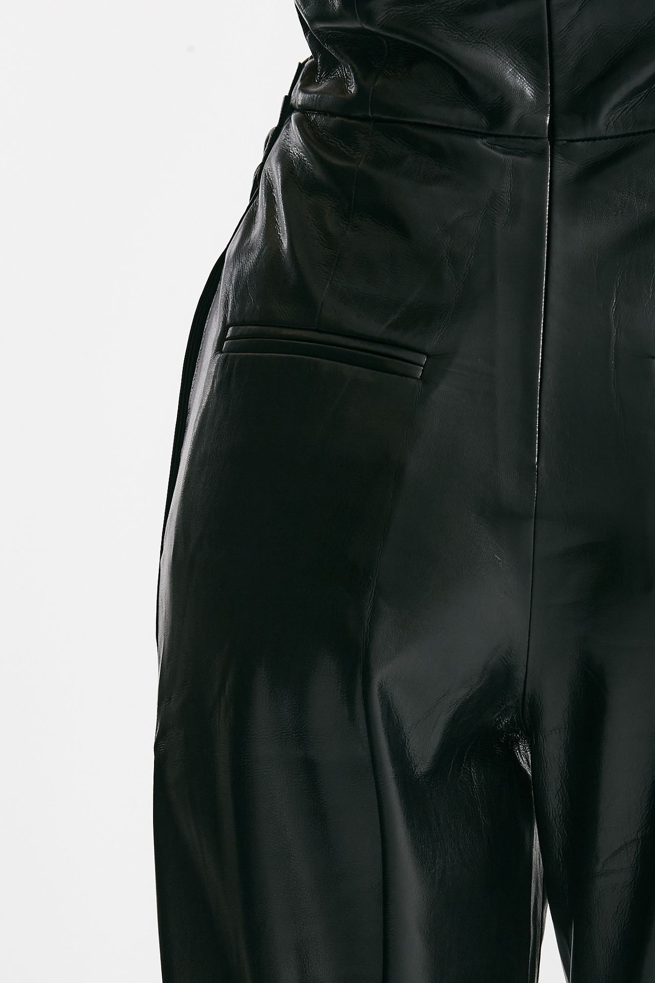 Tuta in ecopelle nero women The andamane - 9