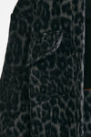 blazer over animalier nero e grigio women Federica tosi - 5