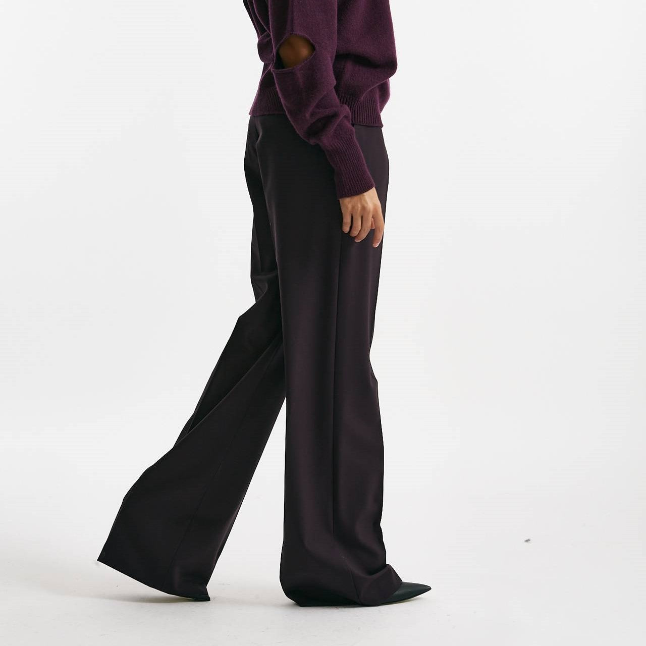 pantalone palazzo melanzana women Federica tosi - 7