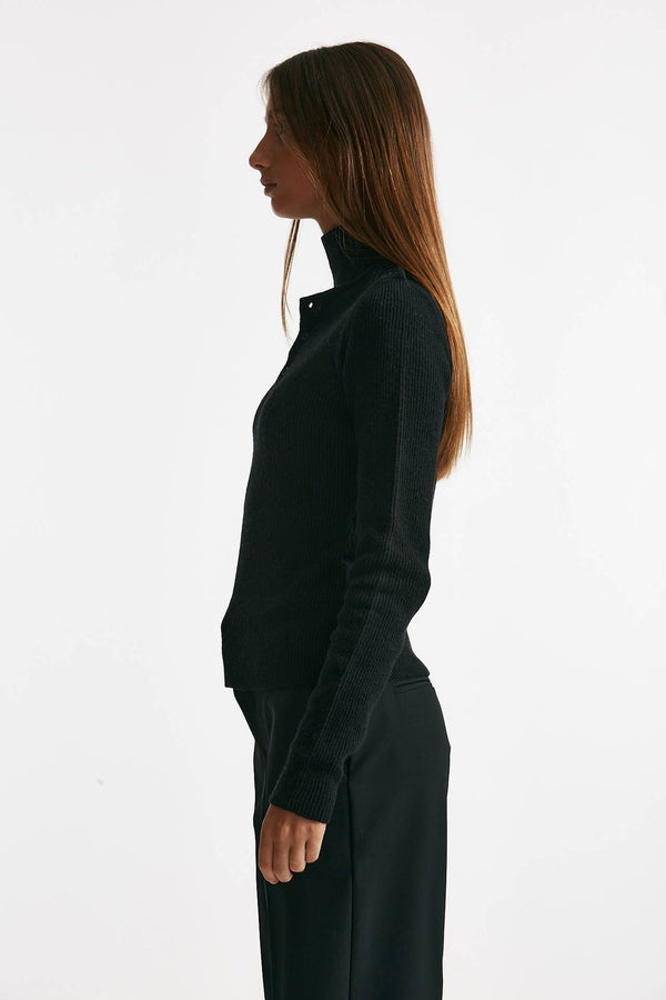 maglia lupetto nero women Federica tosi