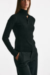 maglia lupetto nero women Federica tosi - 3