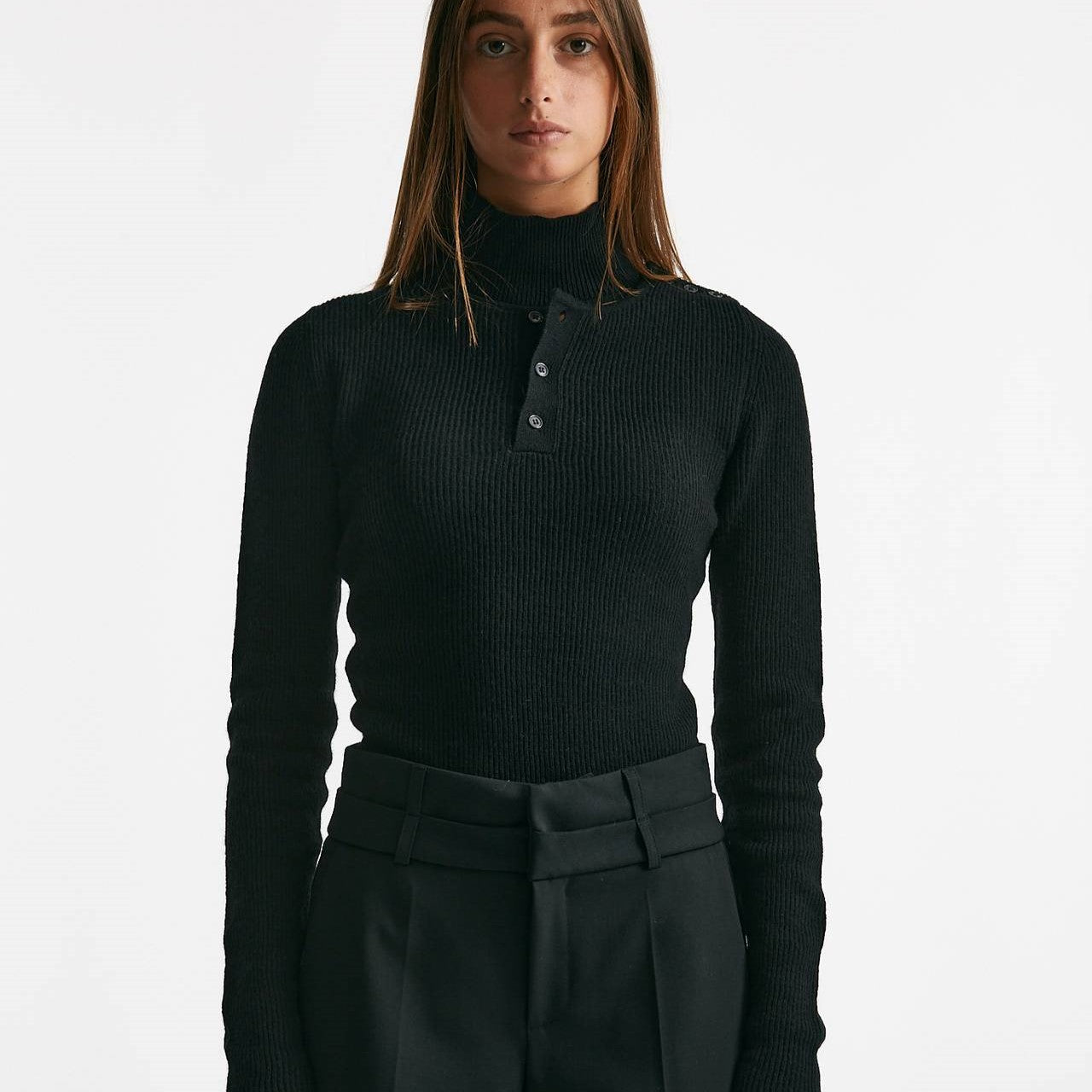 maglia lupetto nero women Federica tosi - 7