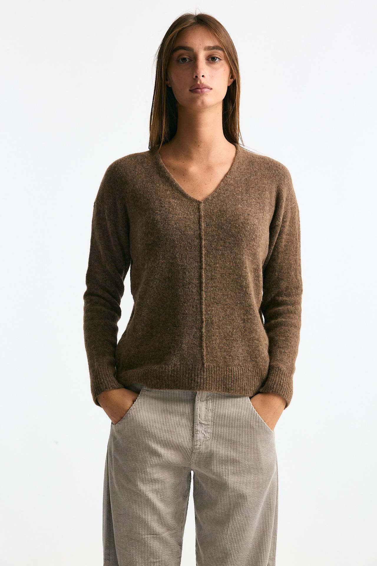 Maglia scollo a v bruciato women Transit par such - 2