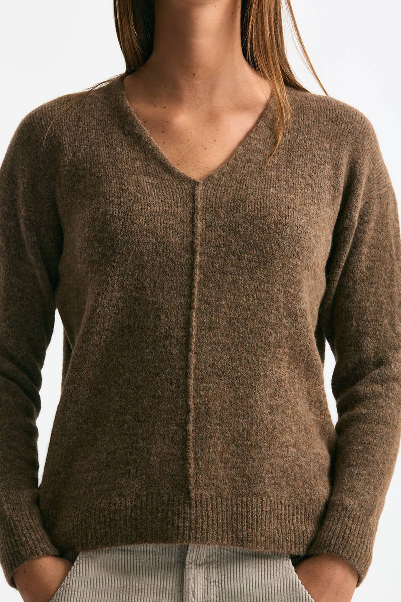 Maglia scollo a v bruciato women Transit par such - 5