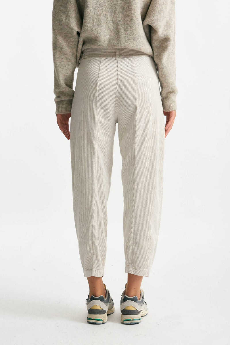 Pantalone loose in velluto panna women Transit par such - 3