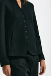 Giacca coreana in maglia nero women Transit par such - 6