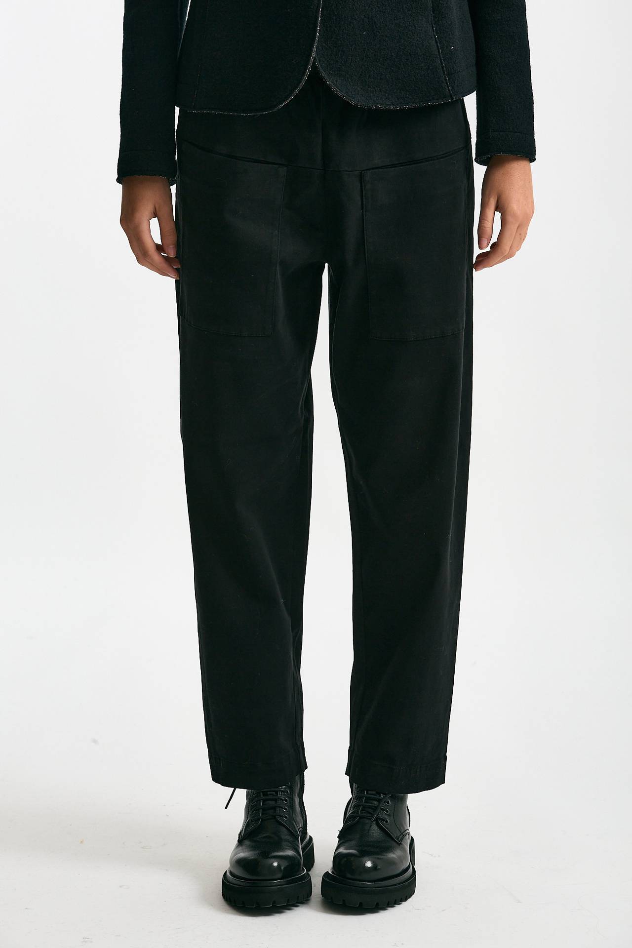 Pantalone loose nero women Transit par such - 1