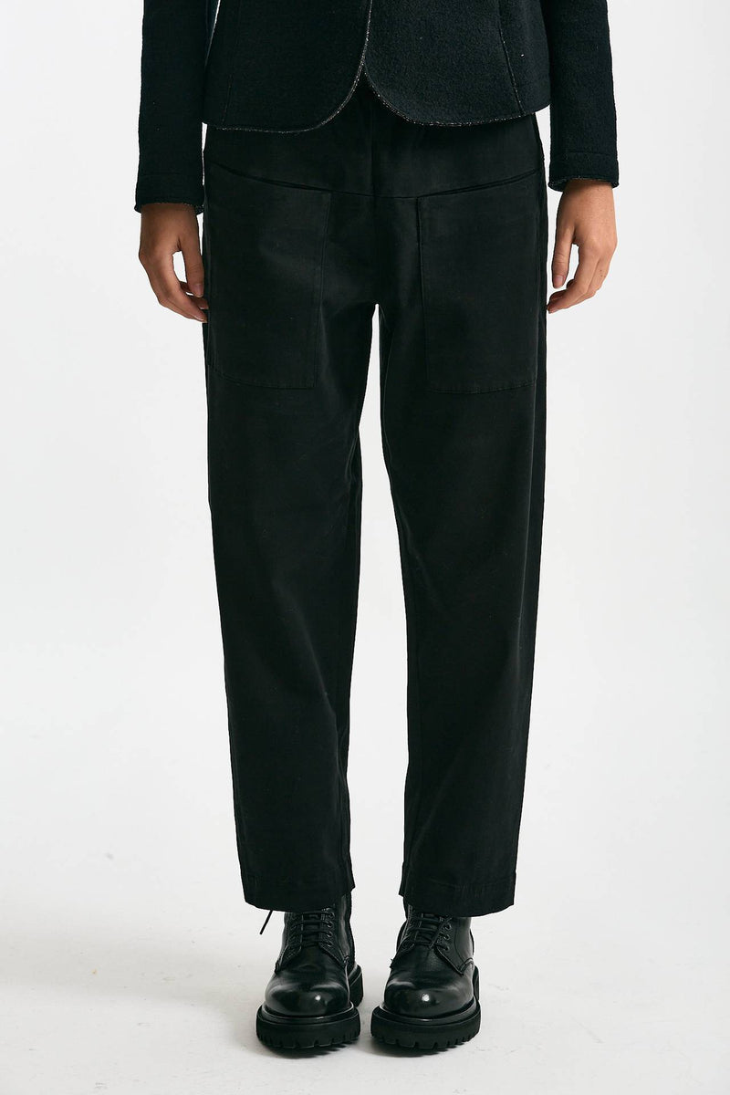 Pantalone loose nero women Transit par such - 1