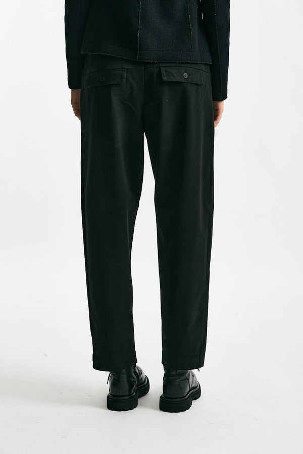 Pantalone loose nero women Transit par such