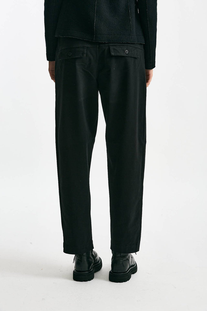 Pantalone loose nero women Transit par such - 2