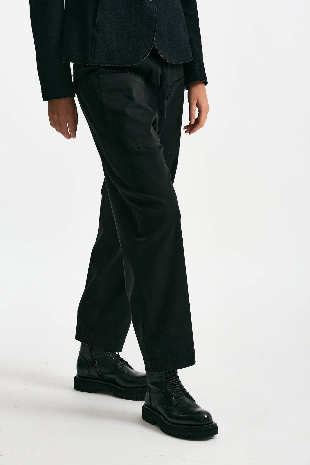 Pantalone loose nero women Transit par such - 3