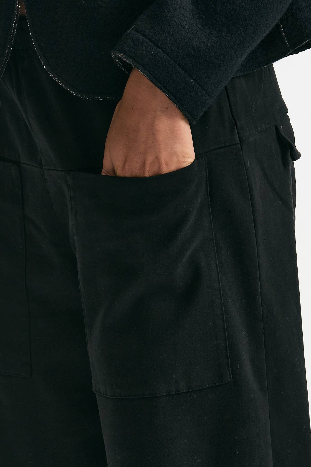 Pantalone loose nero women Transit par such - 4