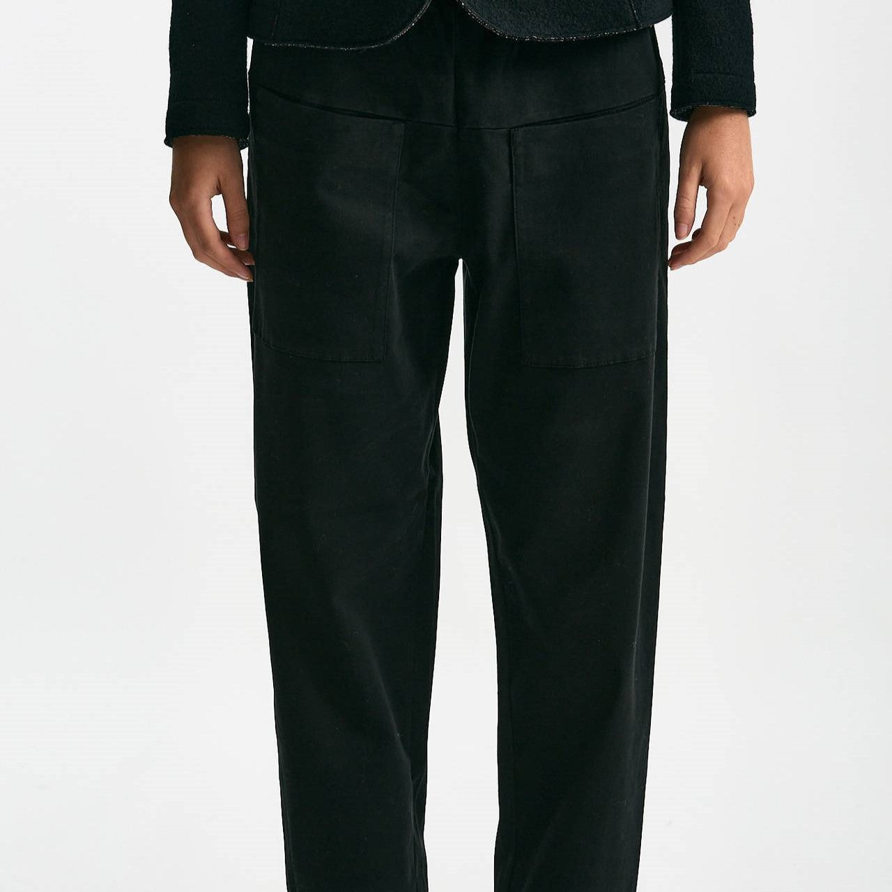 Pantalone loose nero women Transit par such - 6