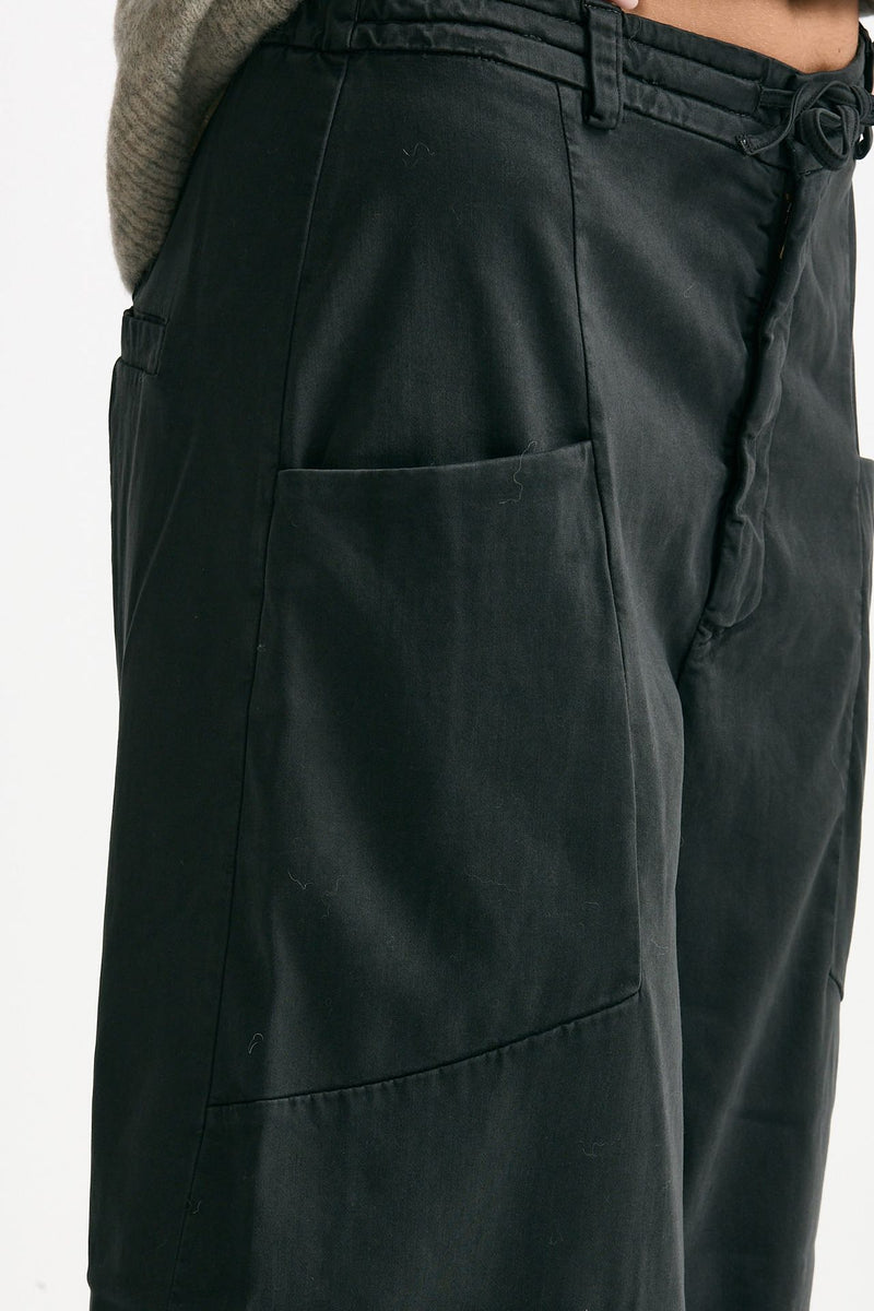 Pantalone loose grigio fango women Transit par such - 6