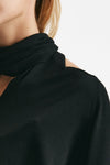 Maglia in lana rasata nero women Zanone - 5