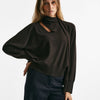 Maglia in lana rasata testa moro women Zanone - 5